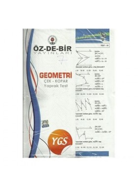 YGS Geometri Çek-Kopar Yaprak Testi Özdebir Yayınları