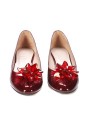 İnci Bordo Kadın Klasik Topuklu Ayakkabı 6714 120130008699