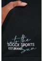 Soccx Kadın Siyah Kapüşonlu Sweatshirt SO2303-3737-22