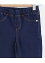 LC WAIKIKI Mavi Yıkanmış Kız Süper Skinny Jeans S1AT64Z4 - 158