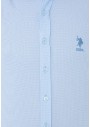 U.S. Polo Assn. Erkek Açık Mavi Uzun Kollu Gömlek G081GL004.000.1233189.VR003