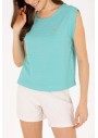 U.S. Polo Assn. Kadın Yeşil O Yaka Regular Fit T-Shirt 1576405