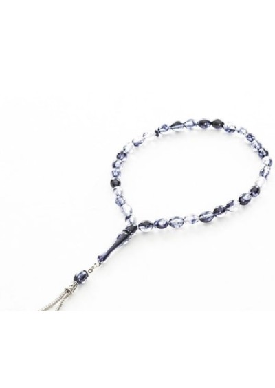 İkranur Tesbih 33`lü Antrasit Gri