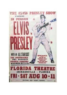 Ahşap Tablo Elvis Presley 20x30cm