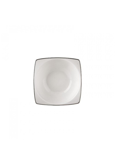 Karaca Bone Collection Platin Kare Yemek Tabağı