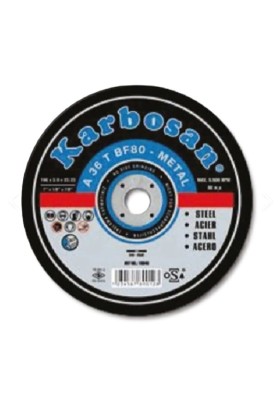 KARBOSAN 115x3.0x22.23 Metal Kesme Taşı 1 Adet