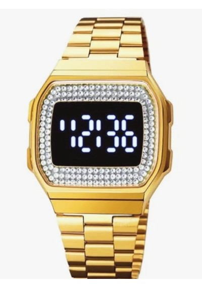 pullmarkt Taşlı Led Dokunmatik Kadın Kol Saati