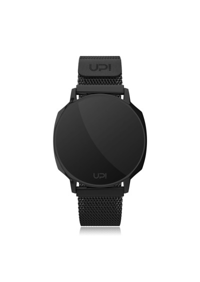 UPWATCH XT BLACK + Dört Fonksiyonlu Dokunmatik Ekranlı Dijital Led Kol Saati