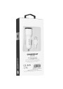 S-link SL-EC30L iPhone Lightning Kablolu 3.4A 2 USB Beyaz Araç Şarj Cihazı