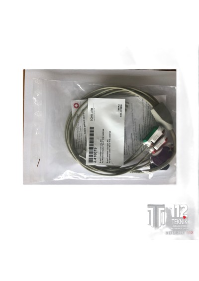 Schiller Defibrilatör EKG Kablosu 4 Uçlu