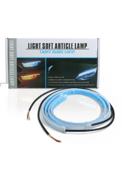 LİGHT SOFT ARTİCLE LAMP SELAMLAMALI FAR ÜSTÜ TURUNCU ,BUZ MAVİ TTRMM76