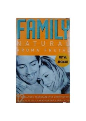 Family Meyve Aromalı Prezervatif 12'Li
