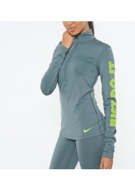 Nike Sweatshirt 803149-392 W Np Wm Top Ls Hz Logo