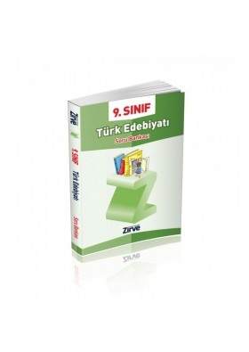 9.Sınıf Türk Edebiyatı Soru Bankası Zirve Dergisi Yayınları Lise