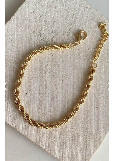 Ressia Kadın İtalyan Yassı ve Sarmalık Bileklik