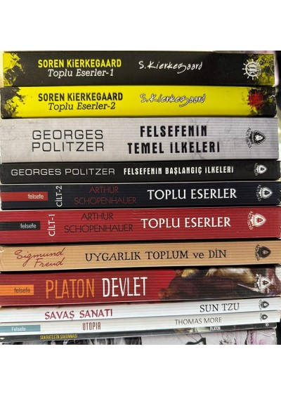 İzmir Kültür Sanat Felsefe Seti 11 Kitap