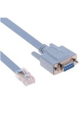 Rs232 To Rj45 Kablosu 9 Pin Com Ethernet Kablo