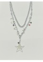 Yıldız ve Boncuk Detaylı Kolye