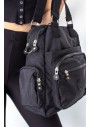 Mega Bag Klınkır Kadın Su Geçirmez El ve Omuz Çanta Siyah