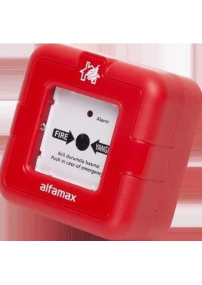 Alfamax C-1005 A-9201 Konvansiyonel Yangin Alarm Butonu