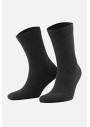 Birmen Socks Kadın Pamuklu Siyah Çorap