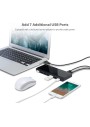 TP-Link USB 3.0 Micro B 7 Port Hub 12V/2.5A güç adaptörü ve 1m USB 3.0 kablo, Windows, Mac OS X ve Linux sistemleri