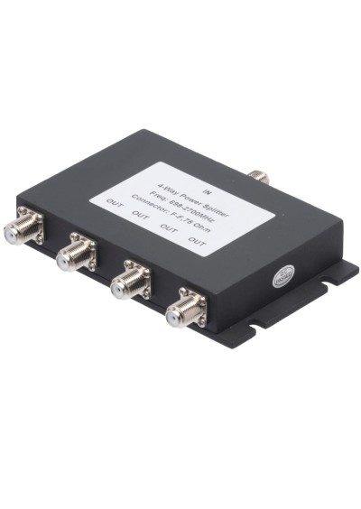 4 Yollu Güç Bölücü 4-Way Splitter - for 689-2700 MHz Wilkinson Style 75 Ohm