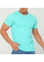 Dirty Blue Koyumint Erkek Likralı Bisiklet Yaka Basic T-shirt DR-223309