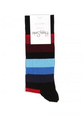 Happy Socks Erkek Çorap Kırmızı Siyah Hpssa01-068
