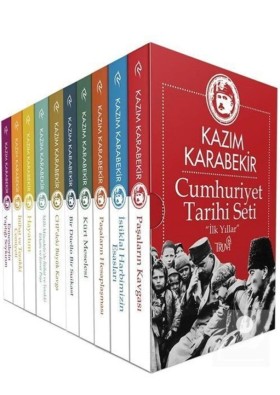 Truva Yayınları Cumhuriyet Tarihi Set Ilk Yıllar Lüks Kutulu 10 Kitap Takım