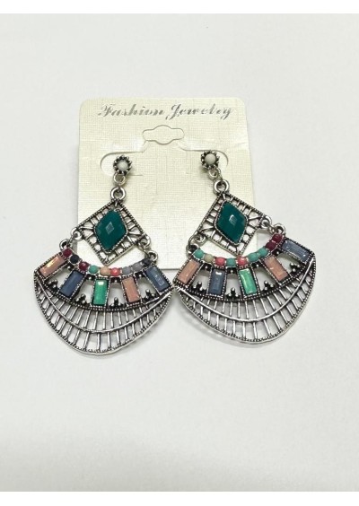 Fashion Jewelry GD9901 Kadın Taşlı Küpe