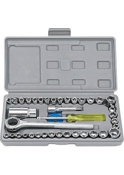 Aiwa Lokma Takımı Cırcırlı 40 Parça 1/4x3/8