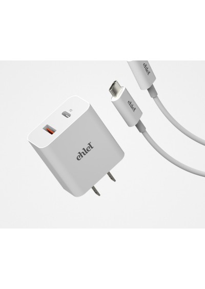 Ehlel Power Delivery Power Adapter & Type-C Cable