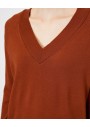 Koton Kadın V Yaka Triko Kazak 0KAL98245OT