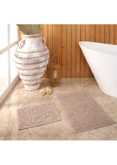 Karaca Home Kelly Flower Bej Paspas Set