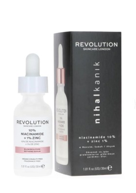 REVOLUTİON SKİNCARE Revolutıon X Nıhal 10% Nıacın & 1% Zınc Serum 30ml