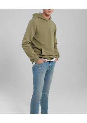 Mavi Kapüşonlu Haki Basic Sweatshirt 0610937-71819