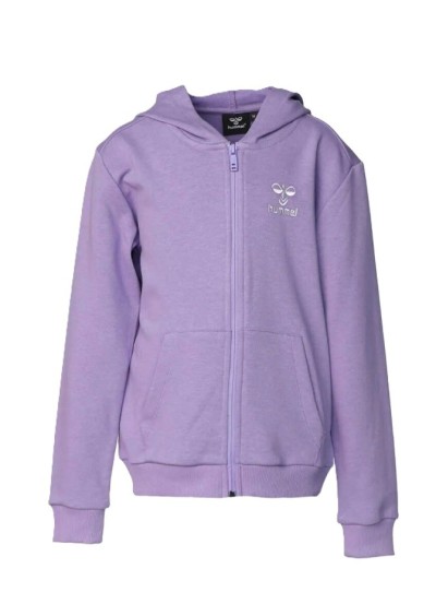 hummel Hmlfelısıas Zıp Hoodıe Mor Çocuk Eşofman 921599-3848