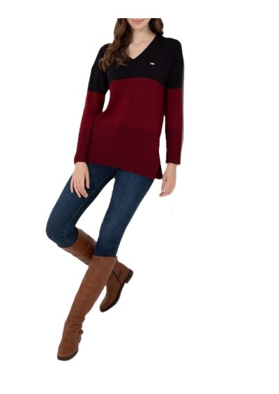 U.S. Polo Assn. Dik Yaka Lacivert Kadın Kazak Pare G082GL0TK.000.1430152