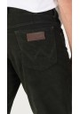 Wrangler Texas Slim Fit Dar Kesim Normal Bel Yeşil Esnek Pantolon