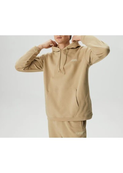 Les Benjamins First Wave Erkek Kahverengi Hoodie LB23FWFRWMUHD.703