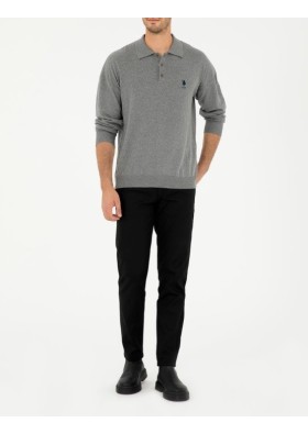 U.S. Polo Assn. Erkek Siyah Kanvas / Chino Pantolon G081GL078.000.1675184.VR046