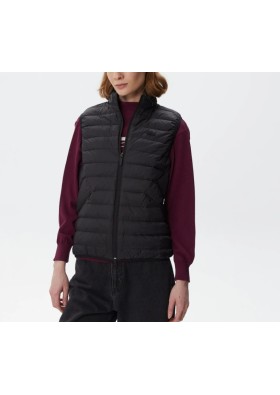 Lacoste Kadın Dik Yaka Kapitone Siyah Yelek  BF2401.01S