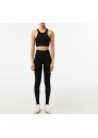 Lacoste Kadın Slim Fit Baskılı Siyah Tayt OF5950.031