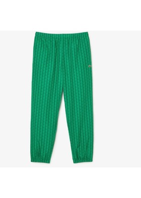 Lacoste Erkek Regular Fit Monogram Yeşil Eşofman Altı XH1621.QHI