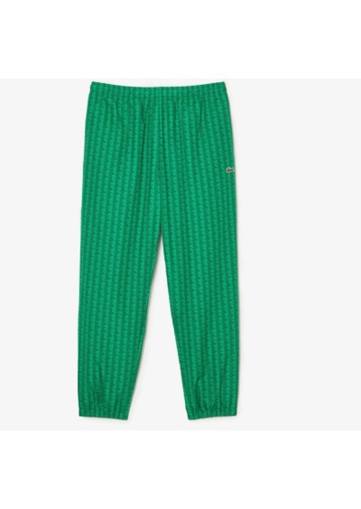 Lacoste Erkek Regular Fit Monogram Yeşil Eşofman Altı XH1621.QHI