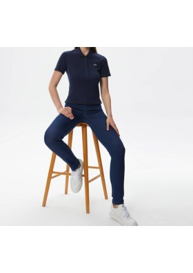 Lacoste Kadın Skinny Fit Denim Mavi Pantolon HF2450.50M
