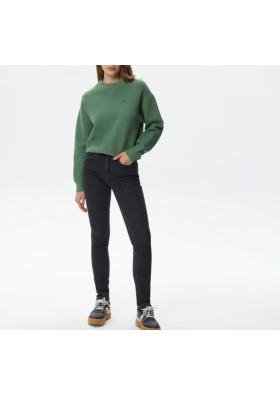 Lacoste Kadın Skinny Fit Denim Açık Gri Pantolon HF2450.50A