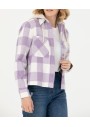 U.S. Polo Assn. Kadın Lila Uzun Kollu Gömlek G082SZ004.000.1675177.VR034