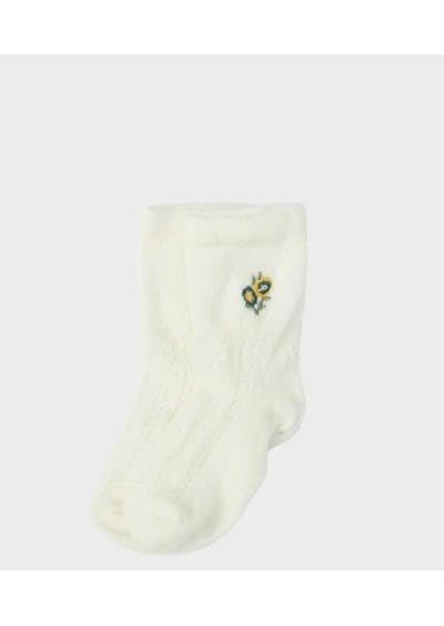 Layette Kız Bebek Ekru Çorap 23FW0LT7032